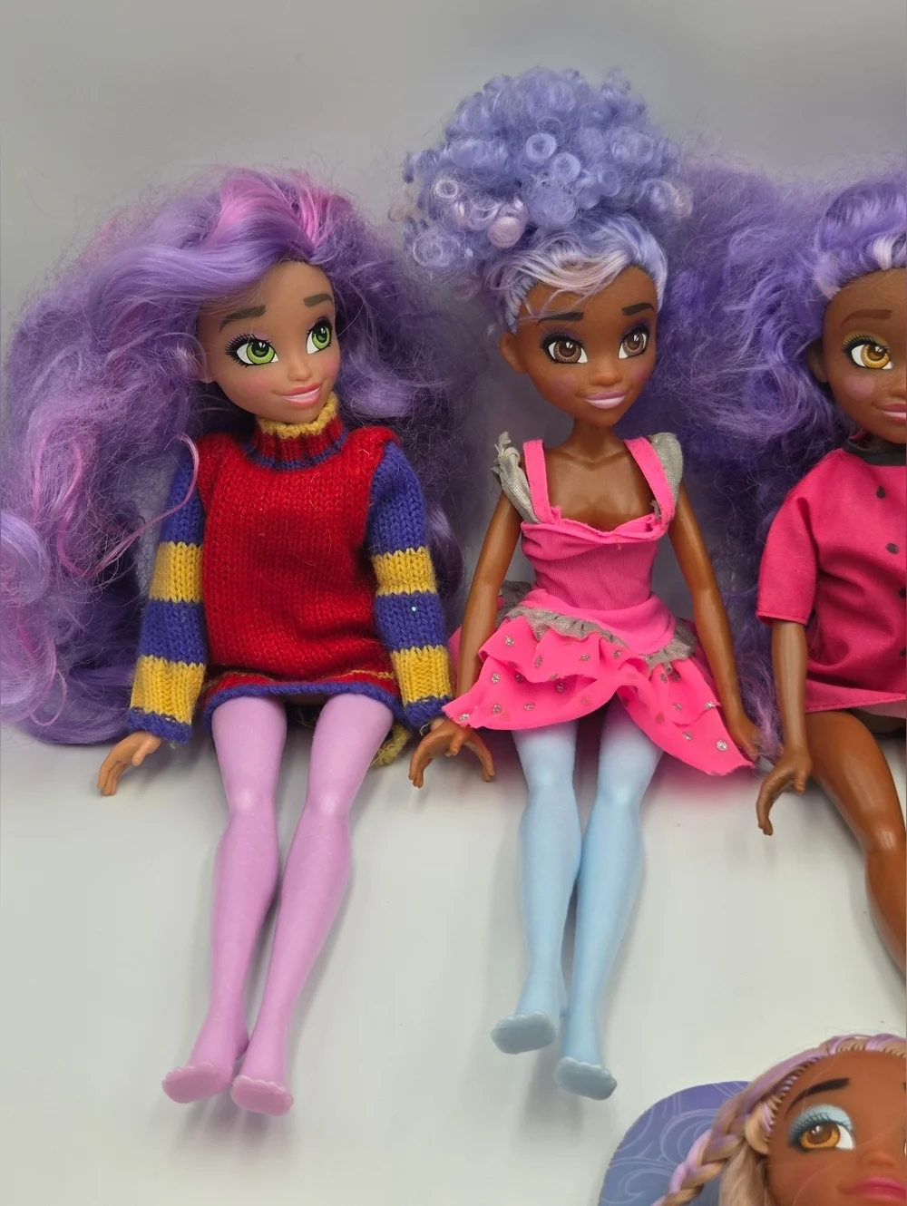Hairmazing Fashion Doll Lot of 6 Just Play Rainbow Hair # 1 New In Package‎